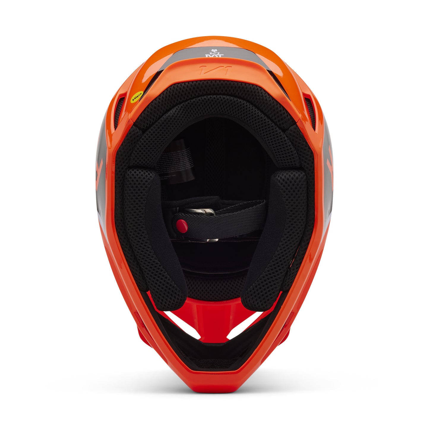 Fox MX25 Youth V1 Lean Helmet - Orange