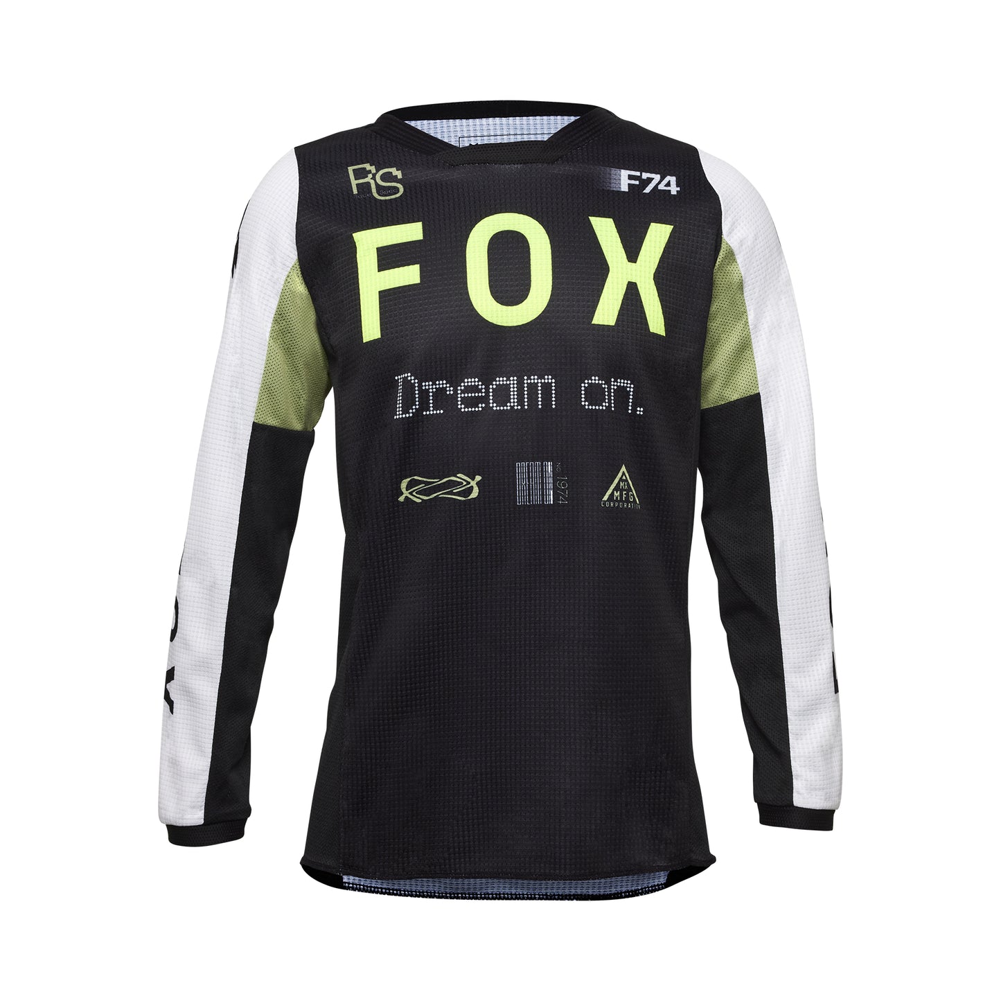 Fox MX25 Youth 180 Race Spec Jersey Green