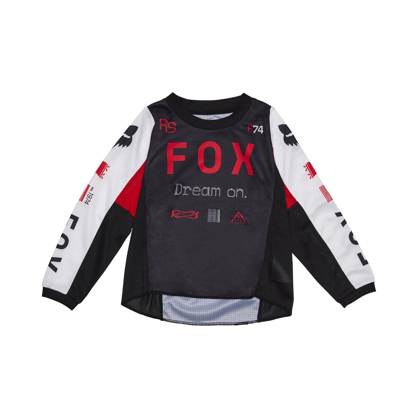 Fox MX25 Kids 180 Race Sp Jersey Red