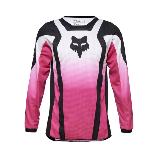 Fox MX25 Youth Girl 180 Lean Jersey - Black Pink