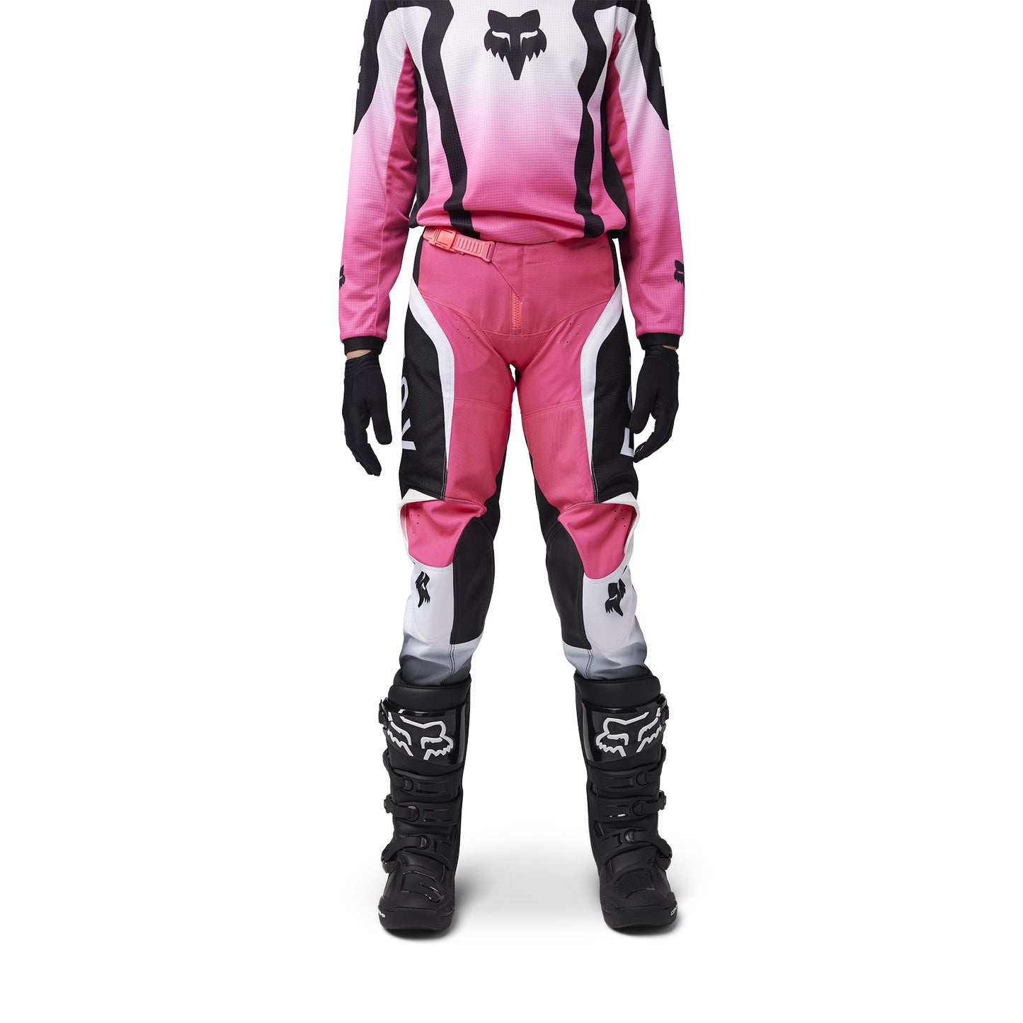 Fox MX25 Youth Girl 180 Lean Pants - Black Pink