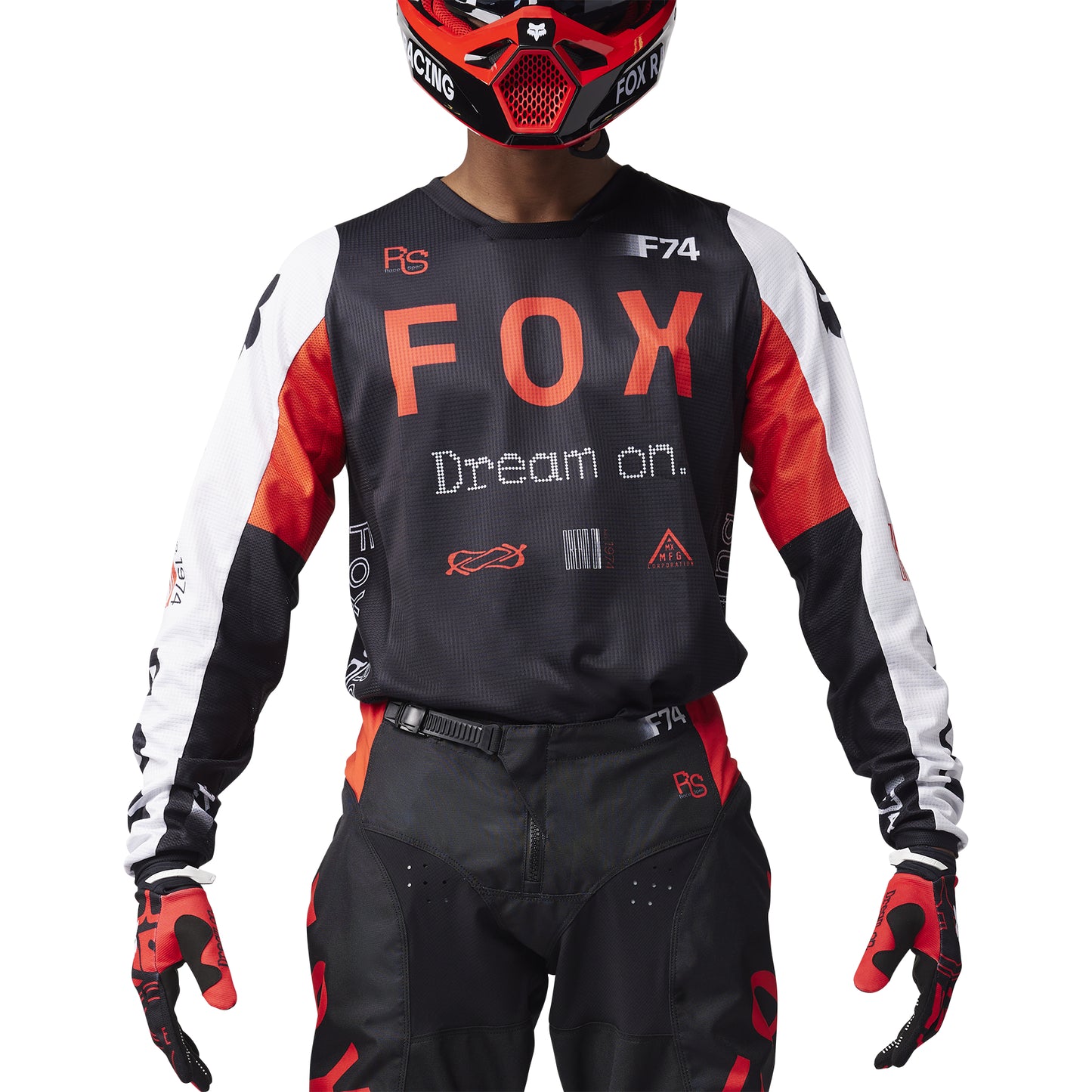 Fox MX25 180 Race Spec Jersey Red