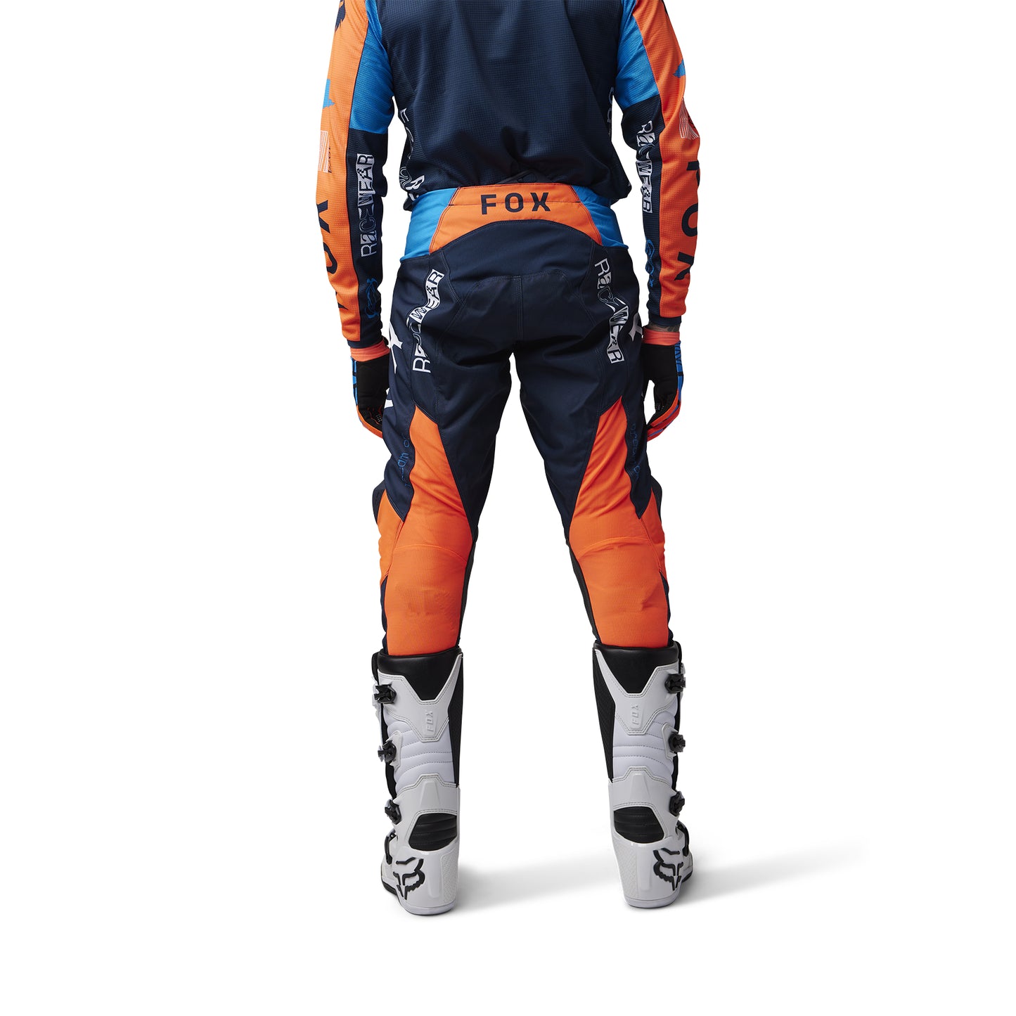 Fox MX25 180 Race Spec Pants Navy Orange