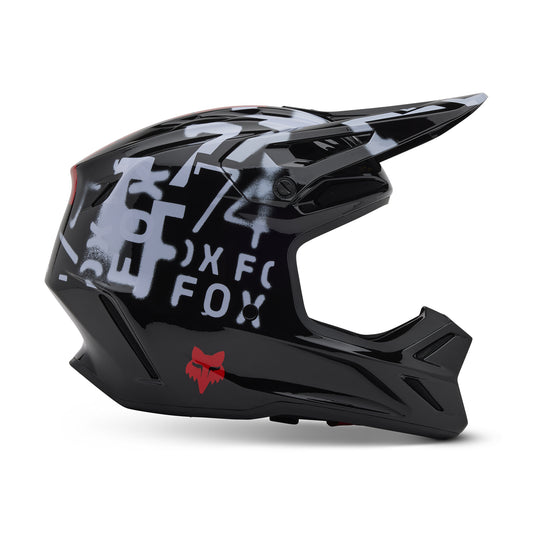 Fox MX25 V3 Seventy4 Helmet - Black