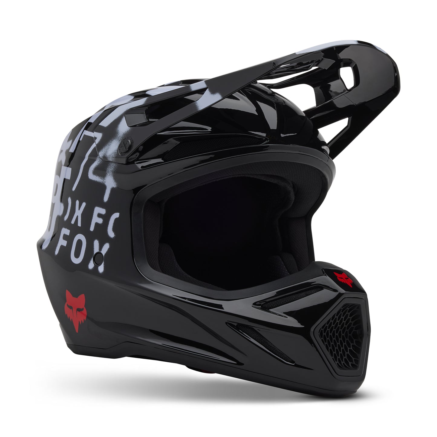Fox MX25 V3 Seventy4 Helmet - Black