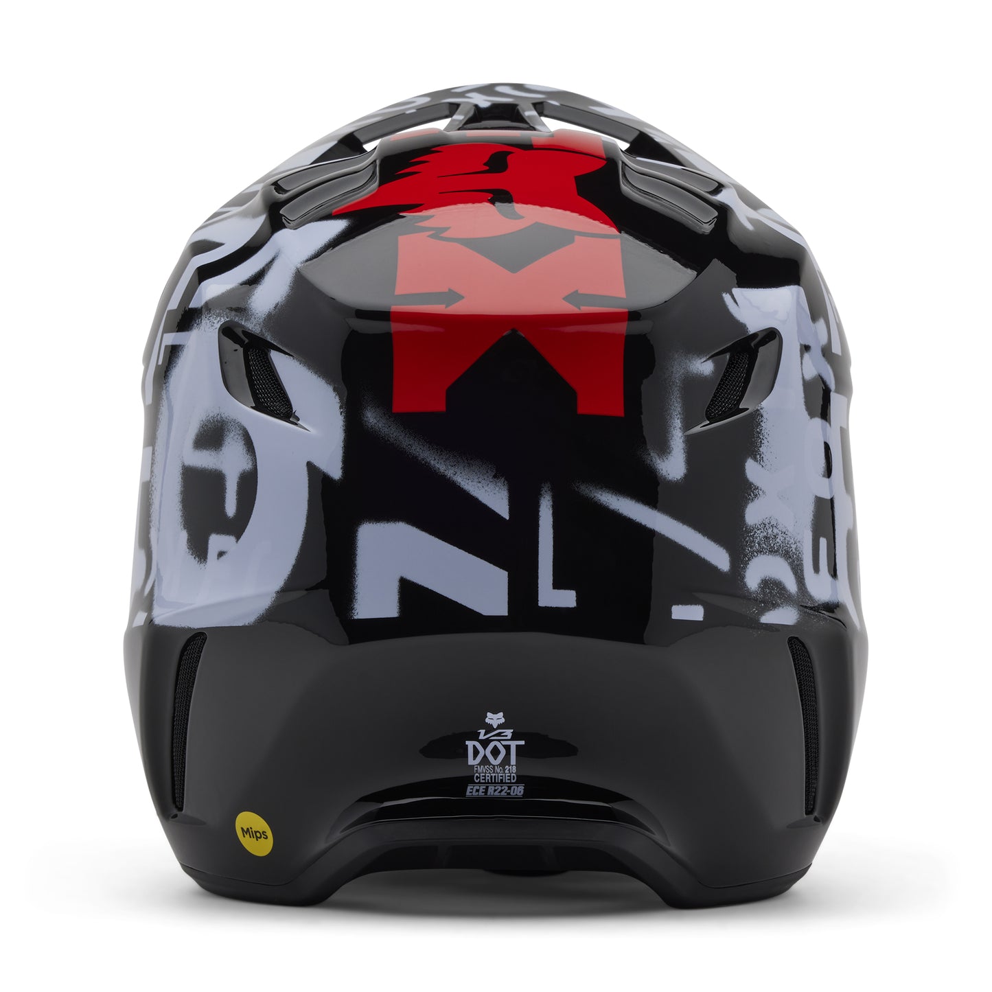 Fox MX25 V3 Seventy4 Helmet - Black