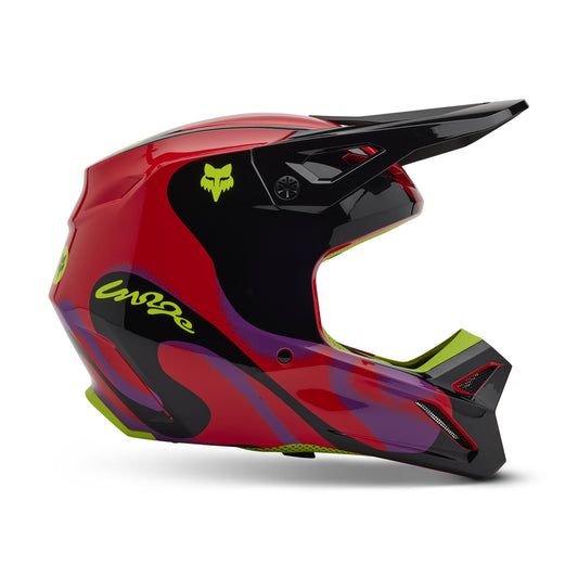 Fox MX25 V1 Emotion Helmet - Red