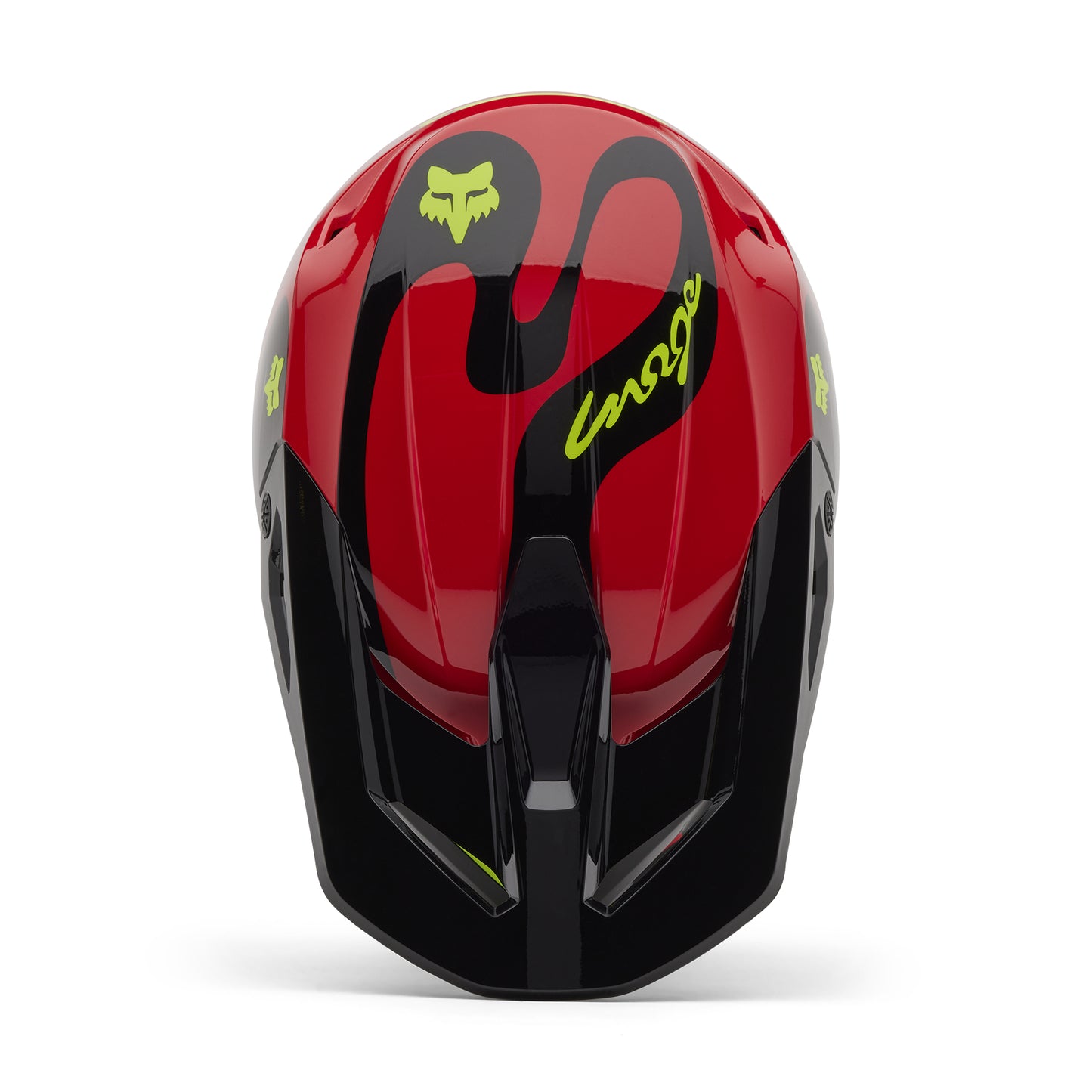 Fox MX25 V1 Emotion Helmet - Red