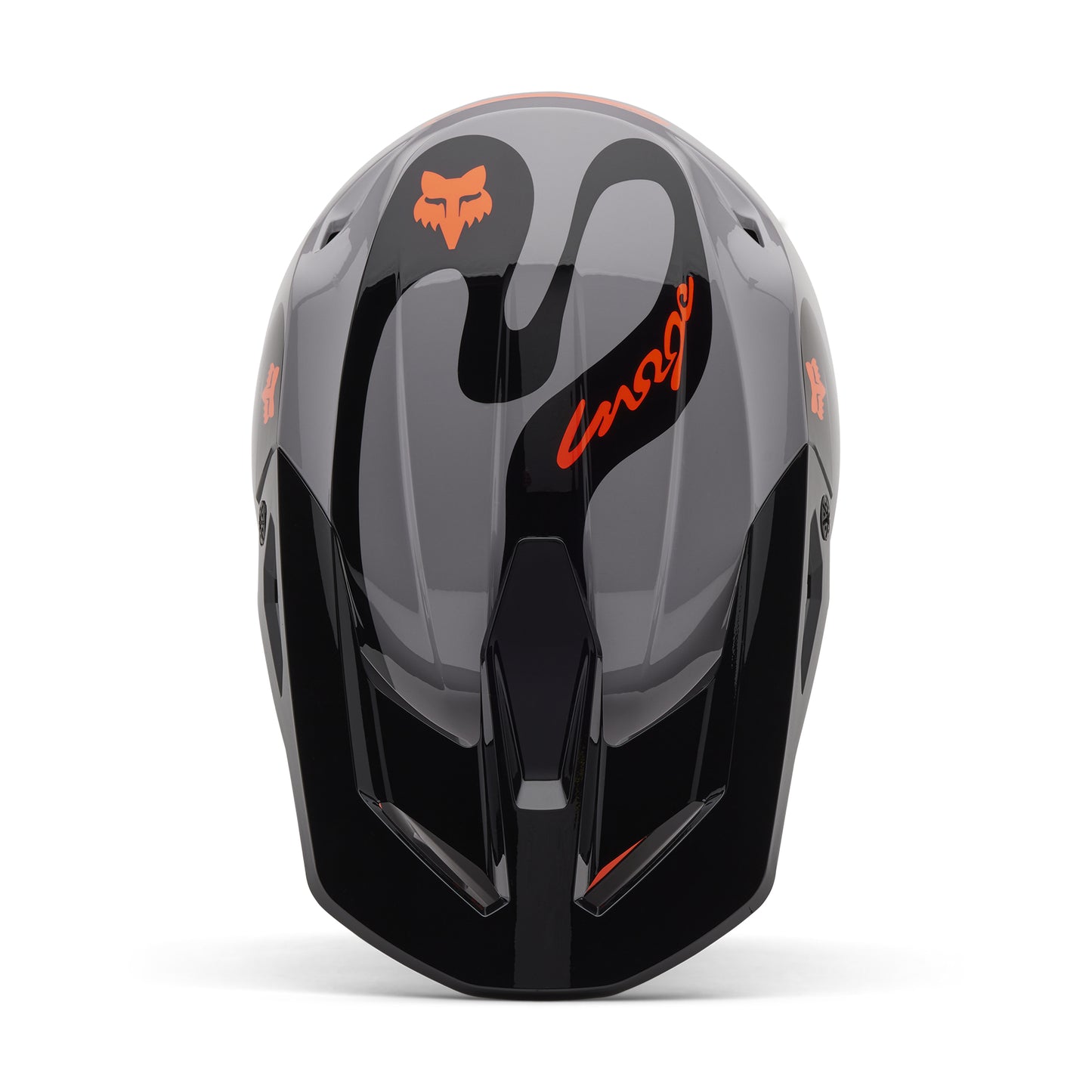 Fox MX25 V1 Emotion Helmet - Grey