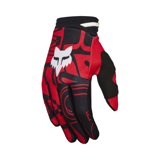Fox MX25 180 Race Spec Gloves - Red