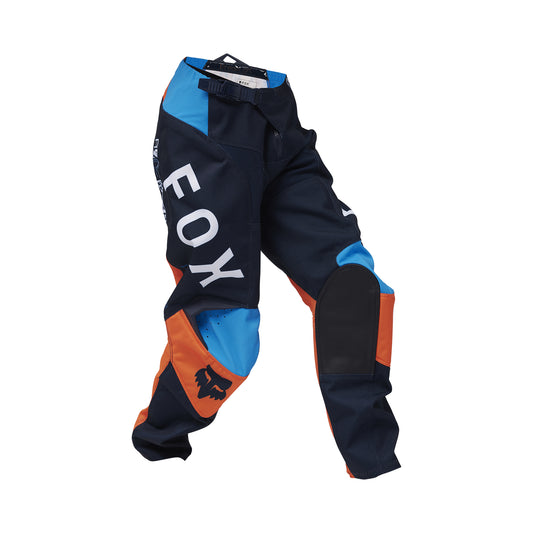 Fox MX25 Youth 180 Race Spec Pants Navy Orange