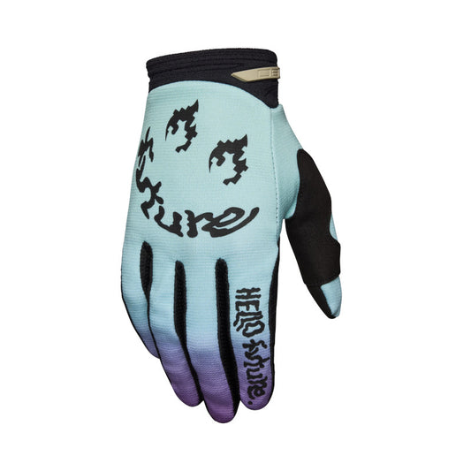 Fox MX25.5 180 Hello Future Gloves - Light Blue