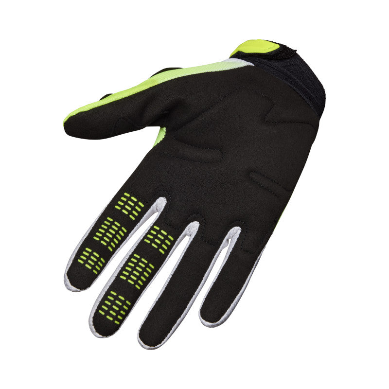 Fox MX25.5 180 Hello Future Gloves - White Yellow