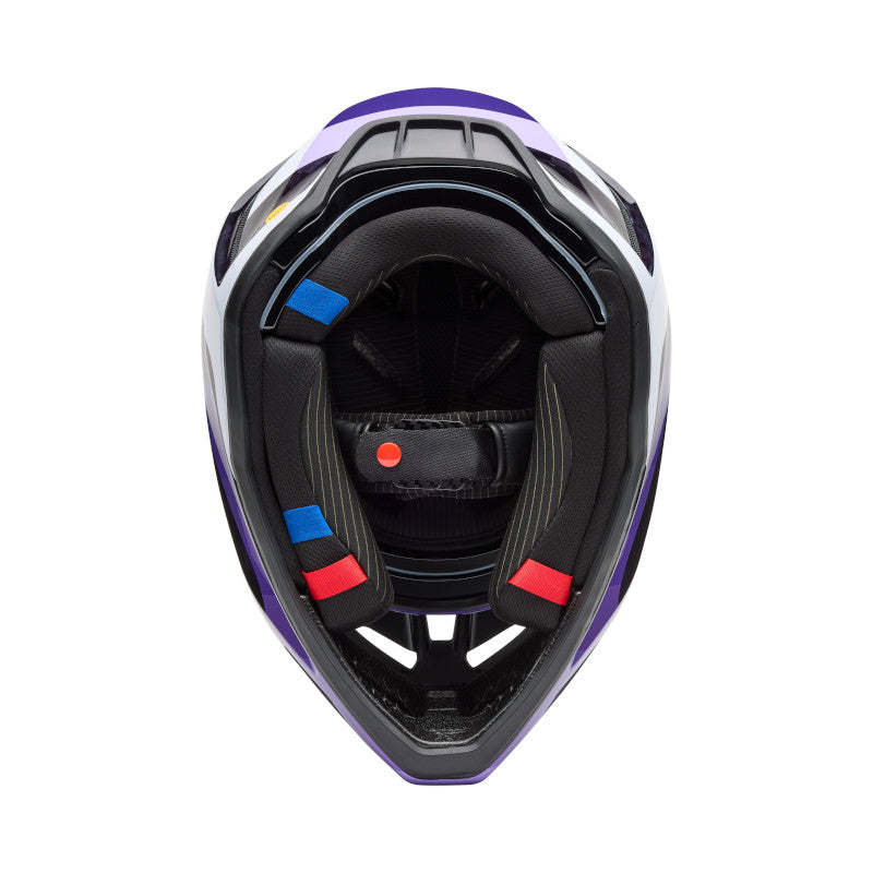 Fox MX25.5 V3 RS Grid Helmet - Black / Purple