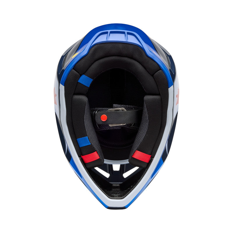 Fox MX25.5 V3 Fade Helmet - White Blue
