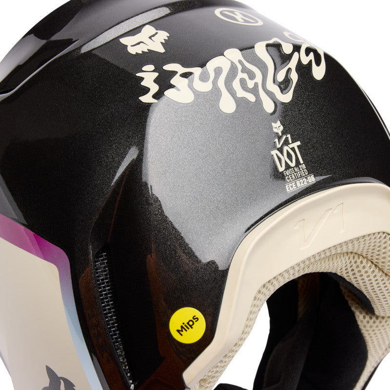 Fox MX25.5 V1 Hello Future Helmet - Black