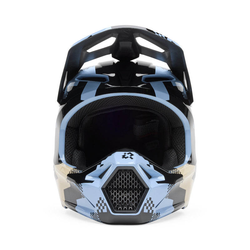 Fox MX25.5 V1 Digi Image Helmet - Black / Blue