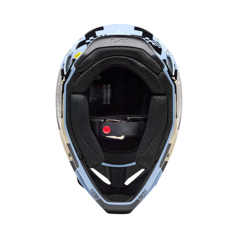 Fox MX25.5 V1 Digi Image Helmet - Black / Blue