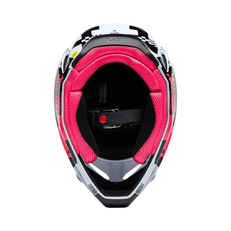 Fox MX25.5 V1 Digi Image Helmet - Black Pink