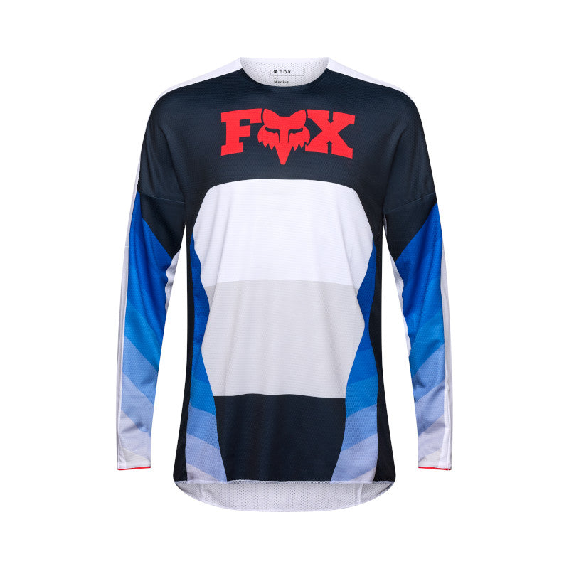 Fox MX25.5 360 Fade Jersey - White / Blue
