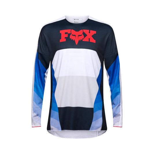 Fox MX25.5 360 Fade Jersey - White / Blue