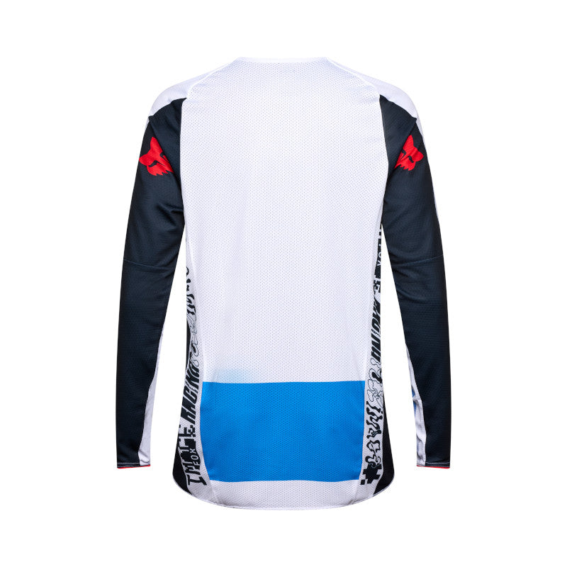 Fox MX25.5 360 Fade Jersey - White / Blue