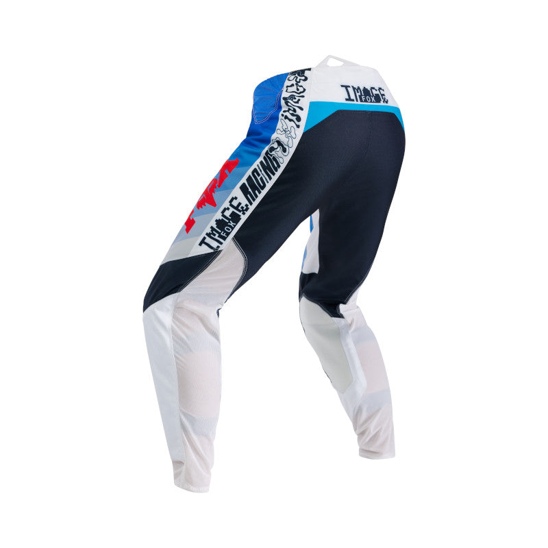 Fox MX25.5 360 Fade Pants - White / Blue