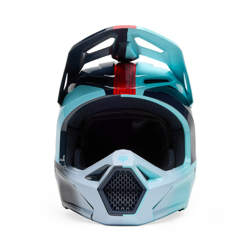 Fox MX25.5 Youth V1 Elevated Helmet - Light Blue