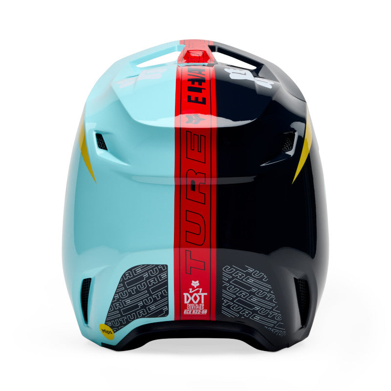 Fox MX25.5 Youth V1 Elevated Helmet - Light Blue