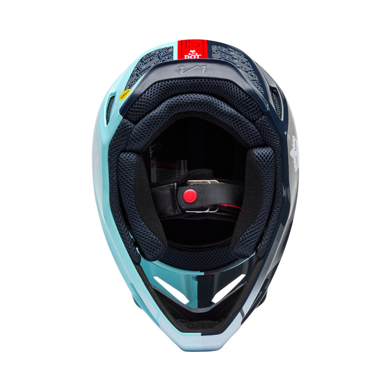 Fox MX25.5 Youth V1 Elevated Helmet - Light Blue