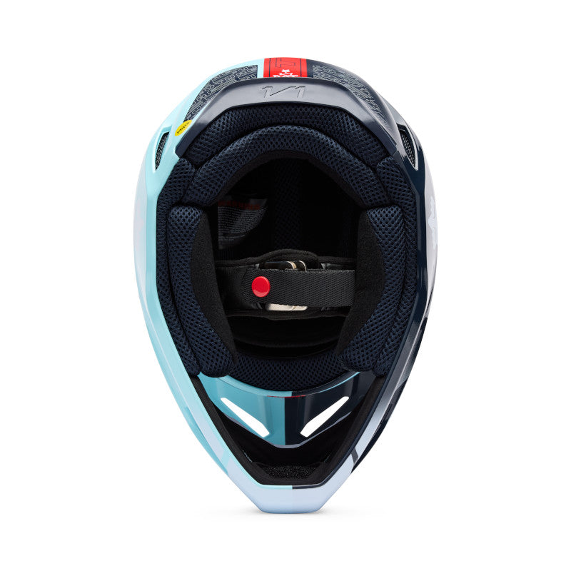 Fox MX25.5 Youth V1 Elevated Helmet - Light Blue