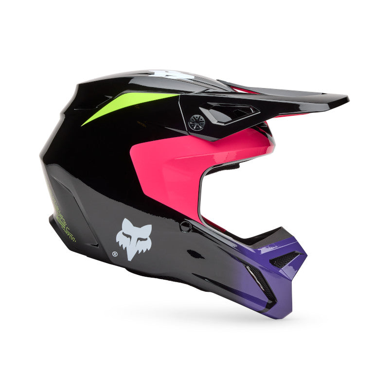 Fox MX25.5 Youth V1 Elevated Helmet - Pink