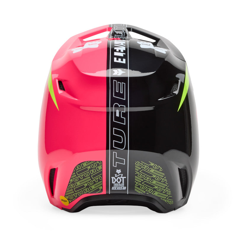 Fox MX25.5 Youth V1 Elevated Helmet - Pink