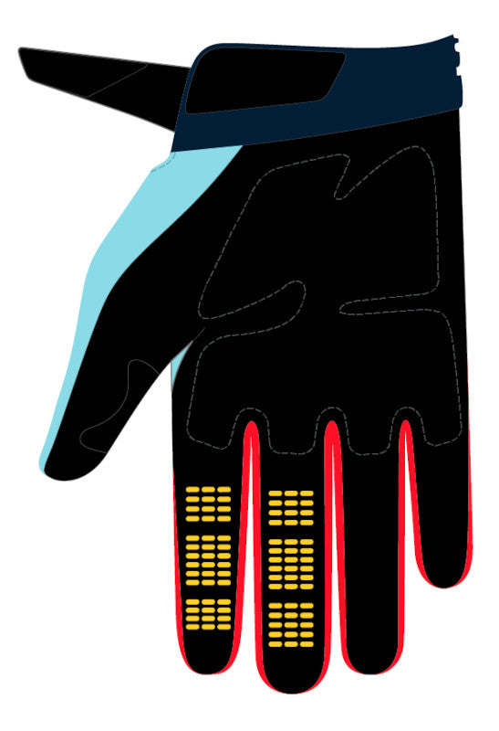 Fox MX25.5 Youth 180 Elevated Gloves - Light Blue