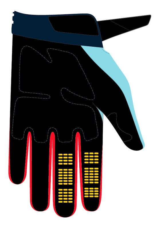 Fox MX25.5 Youth 180 Elevated Gloves - Light Blue