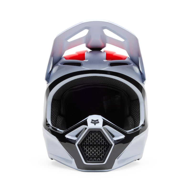 Fox MX25.5 V1 Flow Helmet - White Red