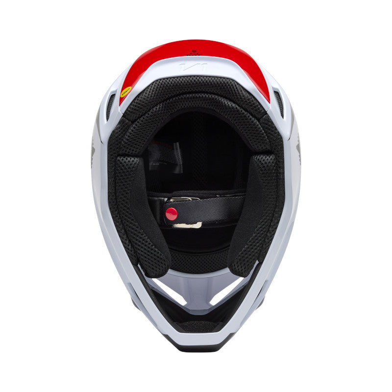 Fox MX25.5 V1 Flow Helmet - White Red