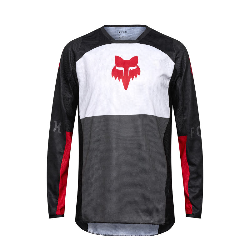 Fox MX25.5 180 Flow Jersey - White / Red