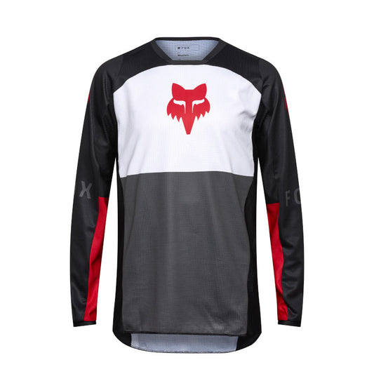 Fox MX25.5 180 Flow Jersey - White / Red