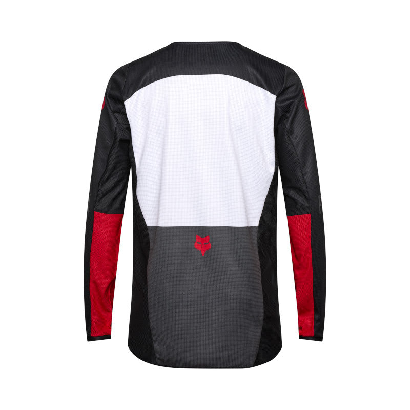 Fox MX25.5 180 Flow Jersey - White / Red