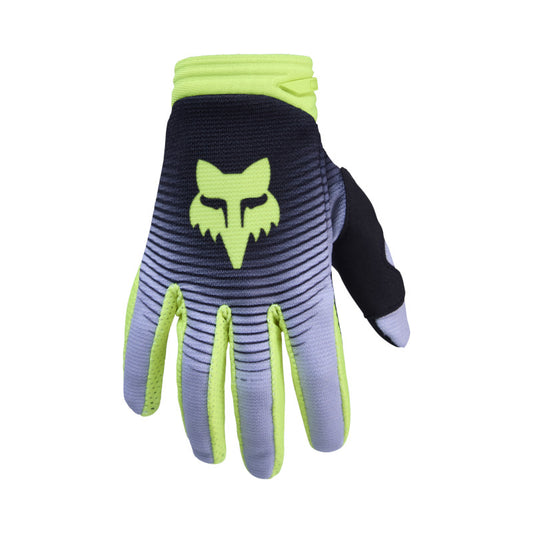 Fox MX26 Youth 180 Collect Gloves - Grey / Yellow
