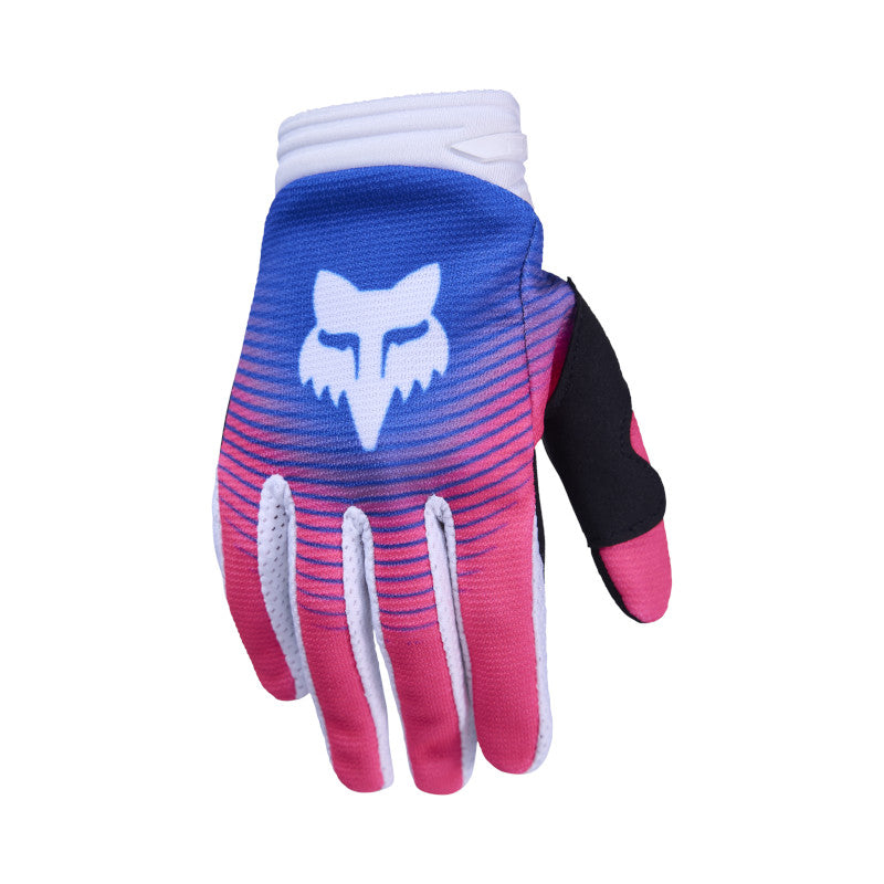 Fox MX26 Youth 180 Collect Gloves - Blue / Pink