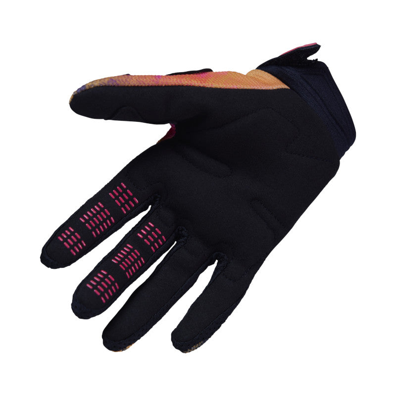 Fox MX26 Youth 180 Kairos Gloves - Orange / Pink