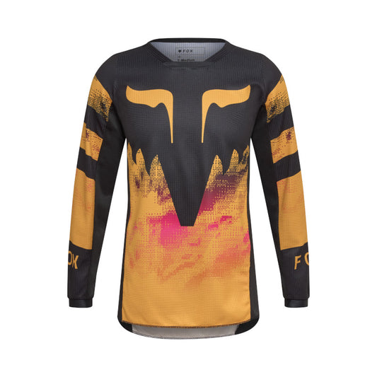 Fox MX26 Youth 180 Kairos Jersey - Orange / Black