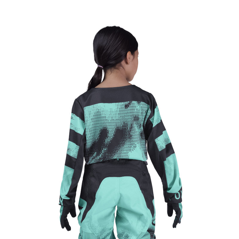Fox MX26 Youth 180 Kairos Jersey - Turquoise