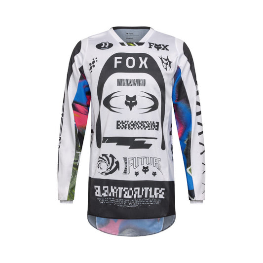 Fox MX26 180 Image Cosmo Jersey - White / Black