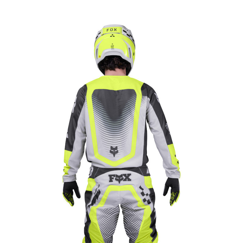 Fox MX26 180 Collect Jersey - Grey / Yellow