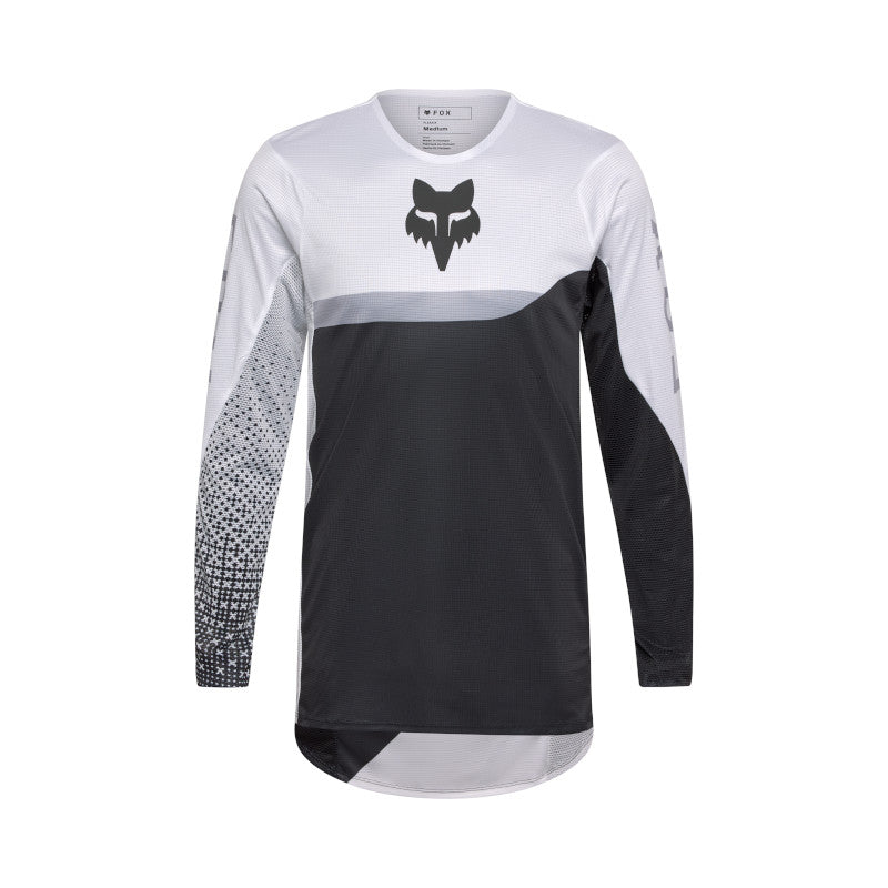 Fox MX26 Flexair Fracture Jersey - White / Black