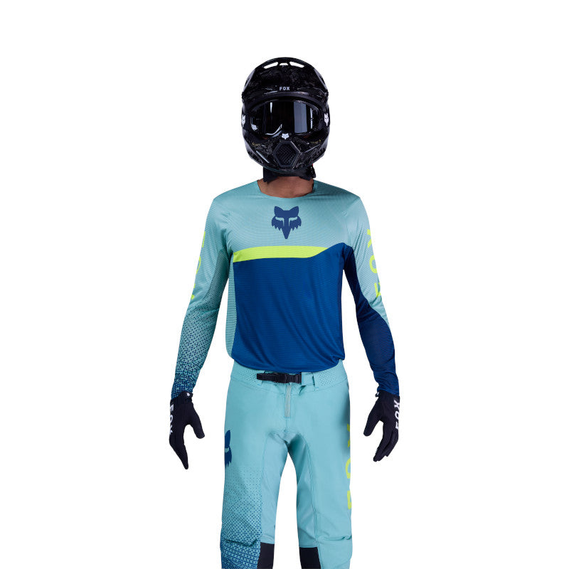 Fox MX26 Flexair Fracture Jersey - Mint