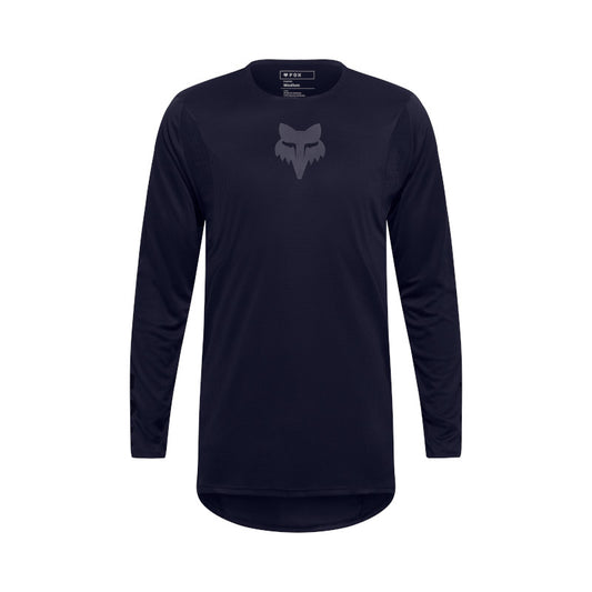 Fox MX26 Flexair Blackout Jersey - Black